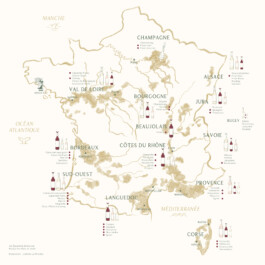 Carte des vins de France L'épuisette Bretonne